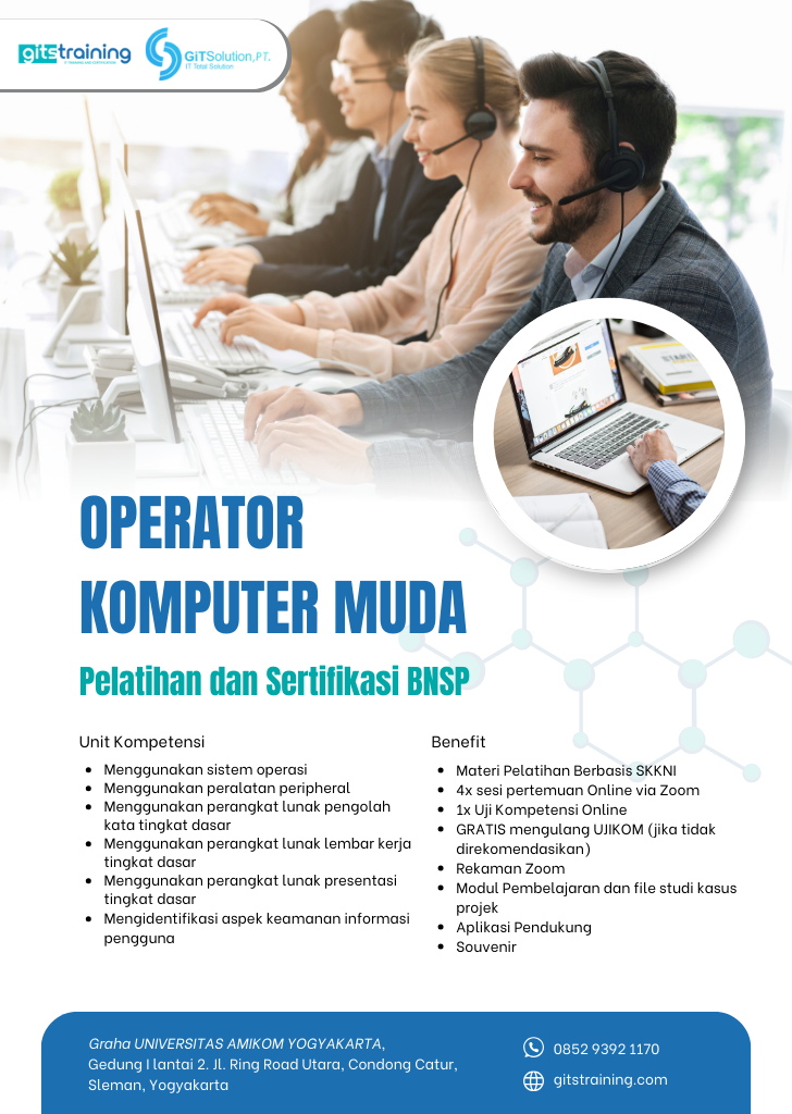 Operator Komputer Muda