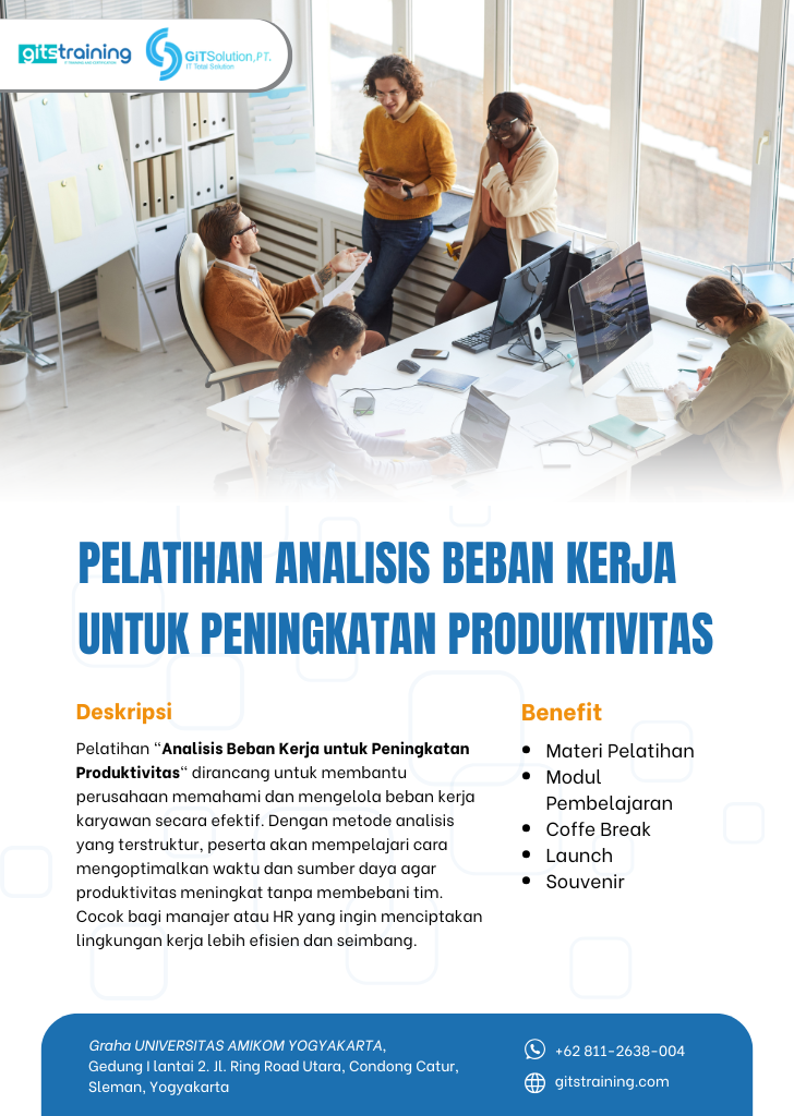 Pelatihan Pengembangan SDM - Analisis Beban Kerja untuk Peningkatan Produktivitas