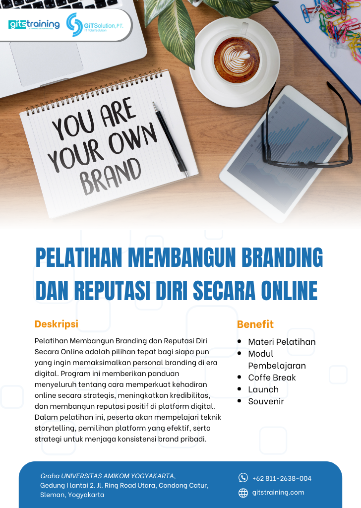 Pelatihan Pengembangan Sumber Daya Manusia (SDM) Membangun Branding dan Reputasi Diri Secara Online